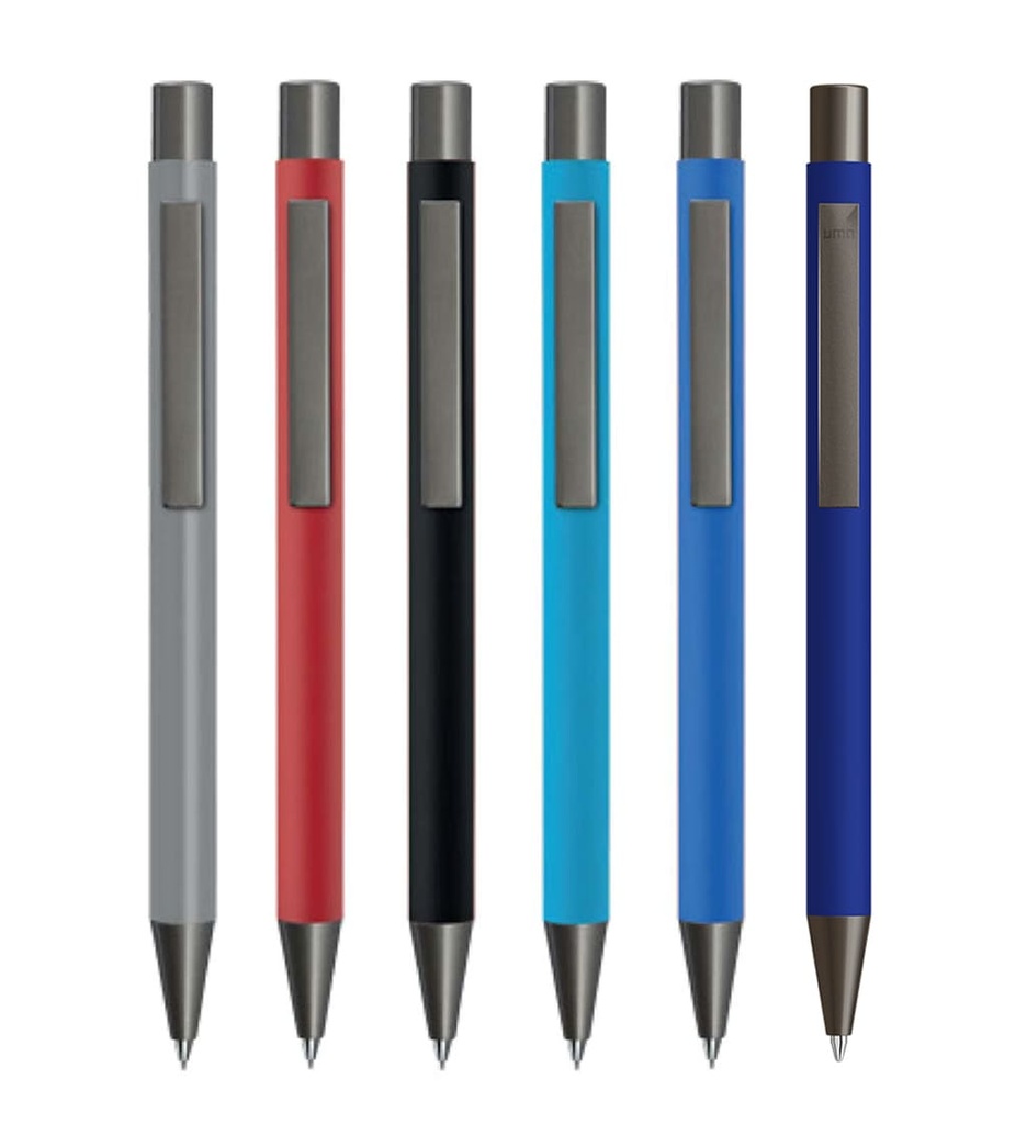 UMA Straight Metal Pen - Navy Blue