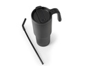 FORZA 360 - Hans Larsen Recycled Stainless Steel/PP Tumbler with 360 Branding - Black