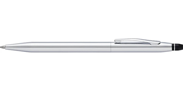 Cross Click™ Chrome Ballpoint Pen with Notebook and Cardholder Gift Set - Mocha
