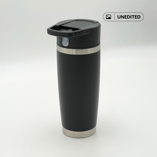 VitaJet - Hans Larsen Insulated Flip Portable Blender 600ml - Black