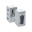 MARBELLA - Hans Larsen Double Wall Tumbler with Sip Lid 600 ml - Navy Blue